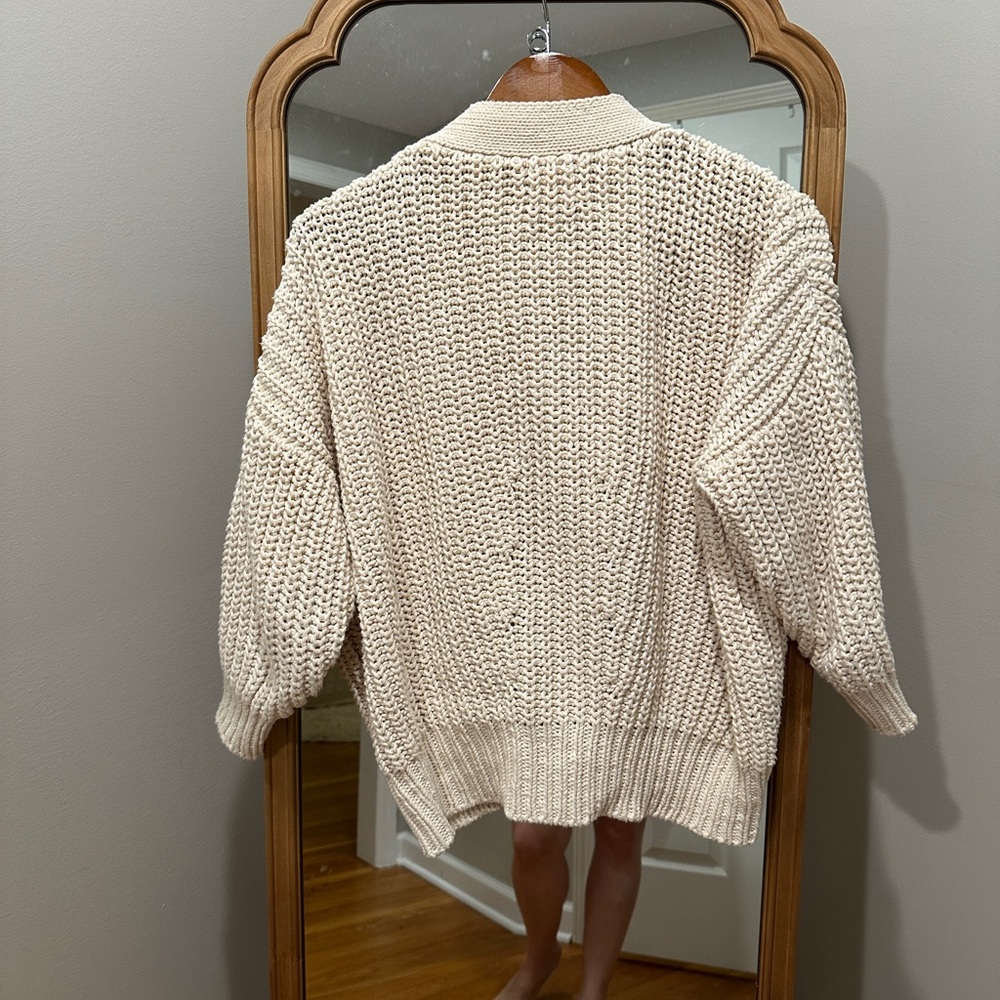 Babaa natural cotton cardigan - Picture 2 of 5